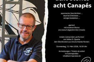 Bier trifft Buch mit Bierliterat Volker R. Quante