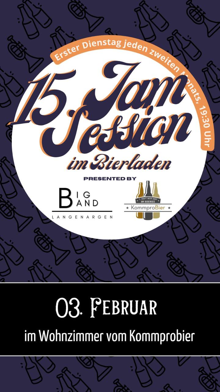 Die erste Jam Session des Jahres